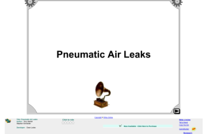 Screenshot for Pneumatic Air Leaks