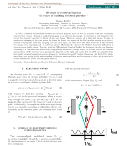Screenshot for 50 Years of Electron Biprism -50 Years of Exciting Electron Physics