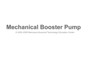 Screenshot for Mechanical Booster Pump