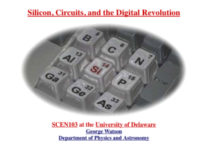 Screenshot for Silicon, Circuits and the Digital Revolution