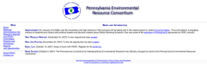 Screenshot for Pennsylvania Consortium For Interdisciplinary Environmental Policy