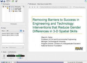 Screenshot for Teaching Spatial Reasoning to Improve Retention of Women in Technology