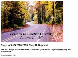 Screenshot for Lessons in Electric Circuits Volume II - AC