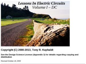 Screenshot for Lessons in Electric Circuits: Volume I - DC Circuits