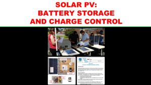 Screenshot for Solar PV: Battery Storage and Charge Control Webinar