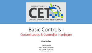 Screenshot for Introduction to Basic Controls and Automation Presentation