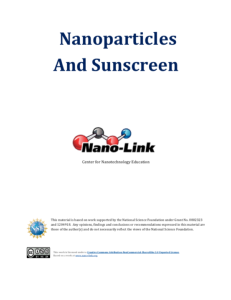 Screenshot for Nanoparticles and Sunscreen