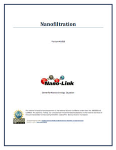 Screenshot for Nanofiltration Module