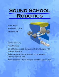 Screenshot for Sound School Robotics : Technical Report