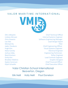 Screenshot for Valor Maritime International : Technical Report