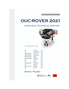 Screenshot for OUC:ROVER : Technical Report