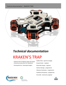 Screenshot for Kraken's Trap : Technical Report