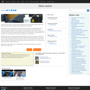Screenshot for Biotech Careers: Glass Washer