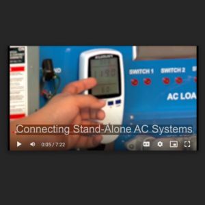 Screenshot for Lab: Connecting Stand-Alone AC Systems (8 of 25)