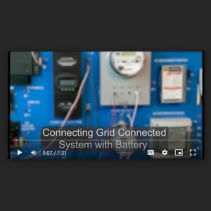 Screenshot for Lab: Connecting Grid Connected System with Battery (10 of 25)