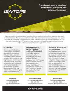 Screenshot for ISA-TOPE Promotional Materials