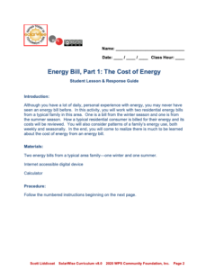 Screenshot for What is an Energy Bill (Part 1 of 2)