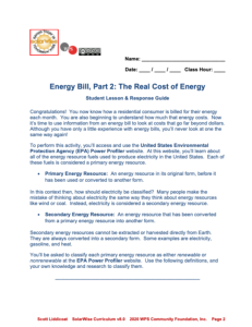 Screenshot for What is an Energy Bill (Part 2 of 2)