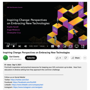 Screenshot for Inspiring Change: Perspectives on Embracing New Technologies