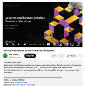 Screenshot for Location Intelligence Enriches Business Education