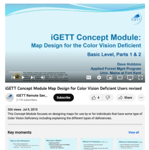 Screenshot for Map Design for the Color Vision Deficient