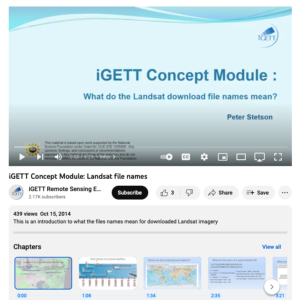 Screenshot for What Do the Landsat Download File Names Mean?