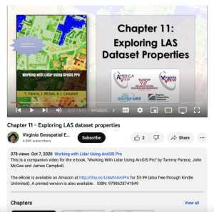 Screenshot for Exploring LAS Dataset Properties (Chapter 11 of 22)