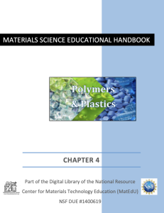 Screenshot for MatEdU Science Educational Handbook - Chapter 4: Polymers and Plastics