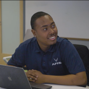 Screenshot for Data in Action at the Air Force Research Laboratory