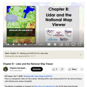 Screenshot for Lidar and the National Map Viewer (Chapter 8 of 22)