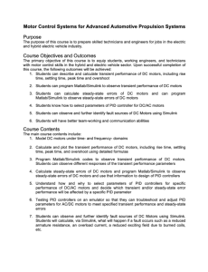 Screenshot for Motor Control Systems for Advanced Automotive Propulsion Systems