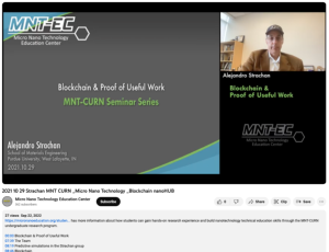 Screenshot for MNT-CURN Seminar Series: Antibody Engineers - Blockchain & Proof of Useful Work