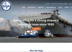 Screenshot for Shipbuilders Council of America