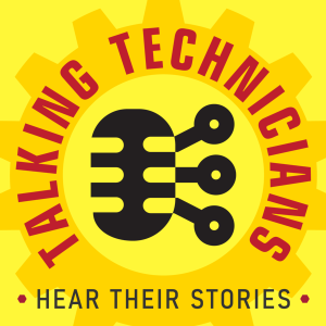 A graphic image for the Talking Technicians Podcast 