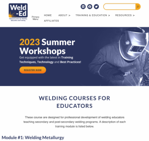 Screenshot for Welding Course for Educators