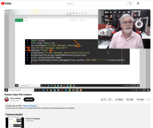 Screenshot for More Python, Feature Class File Creation Lesson (Module 8 of 9)