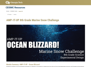 Screenshot for Marine Snow Challenge: Ocean Blizzard