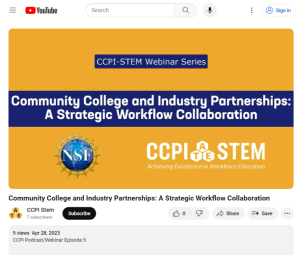 Screenshot for Community College and Industry Partnerships: A Strategic Workforce Collaboration