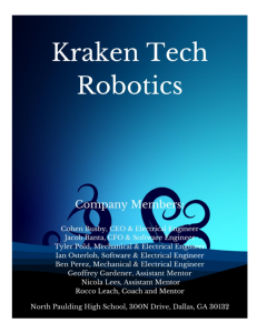 Screenshot for Kraken Tech : Technical Report