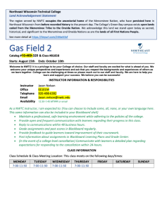 Screenshot for Gas Utility Field Training 2: Course Outcome Summary and Syllabus