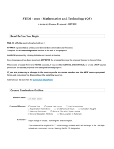 Screenshot for CCO STEM 1010 Revised