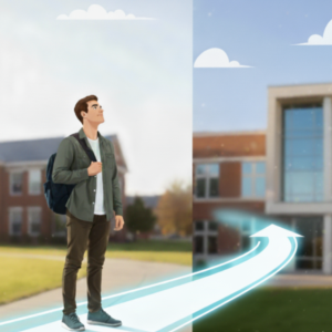 image of a transfer student